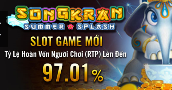 Songkran Summer Splash–Tỉ lệ thắng lên tới 97%